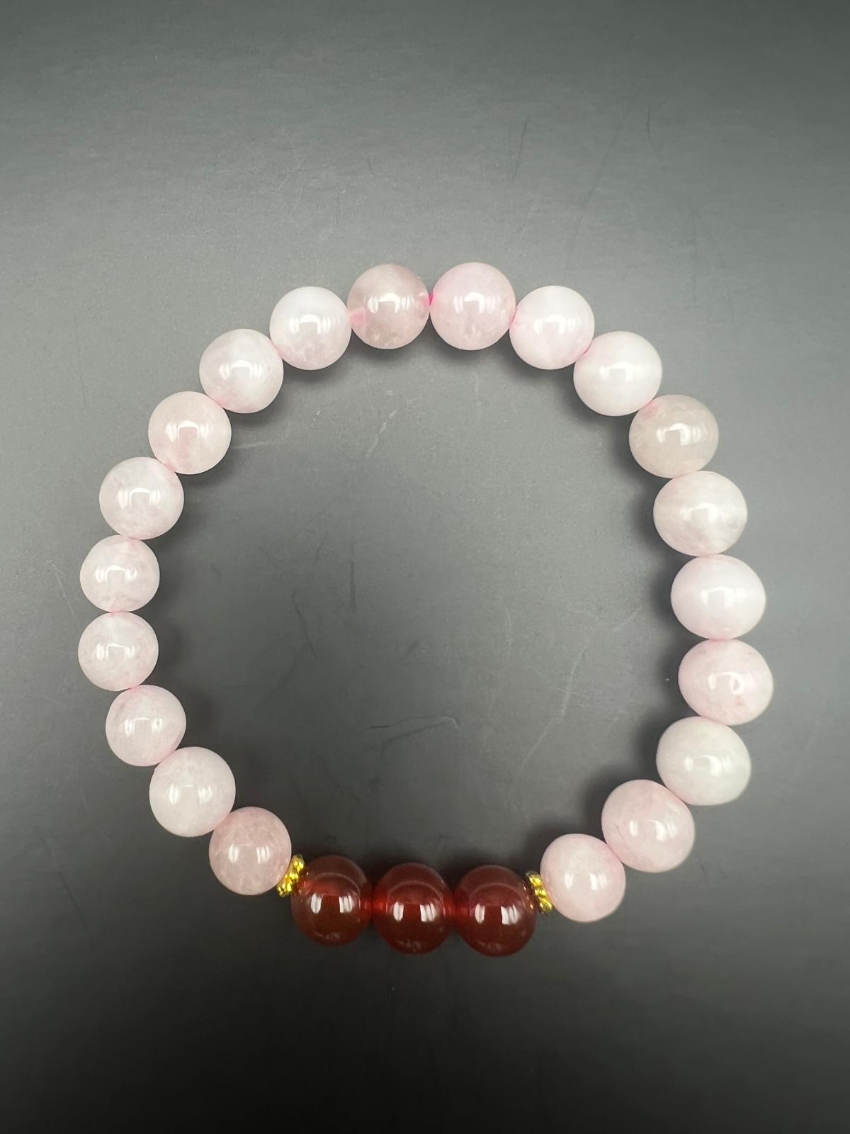 Rose Quartz - Carnelian