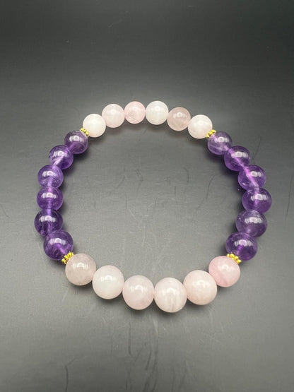 Amethyst - Rose Quartz