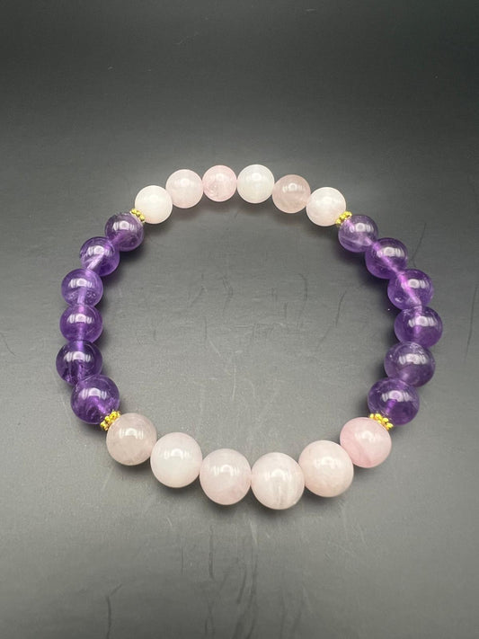 Amethyst - Rose Quartz