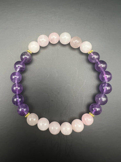 Amethyst - Rose Quartz