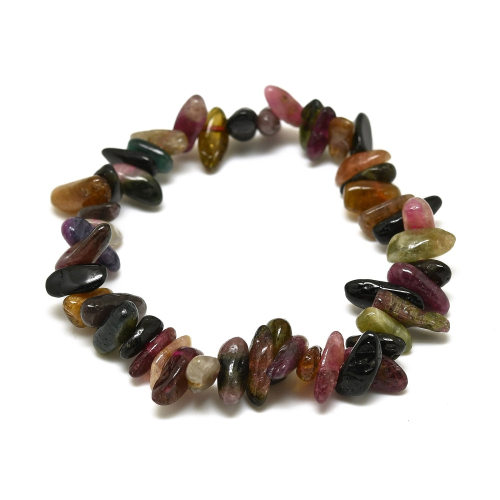 Multi Tourmaline Chip Stone