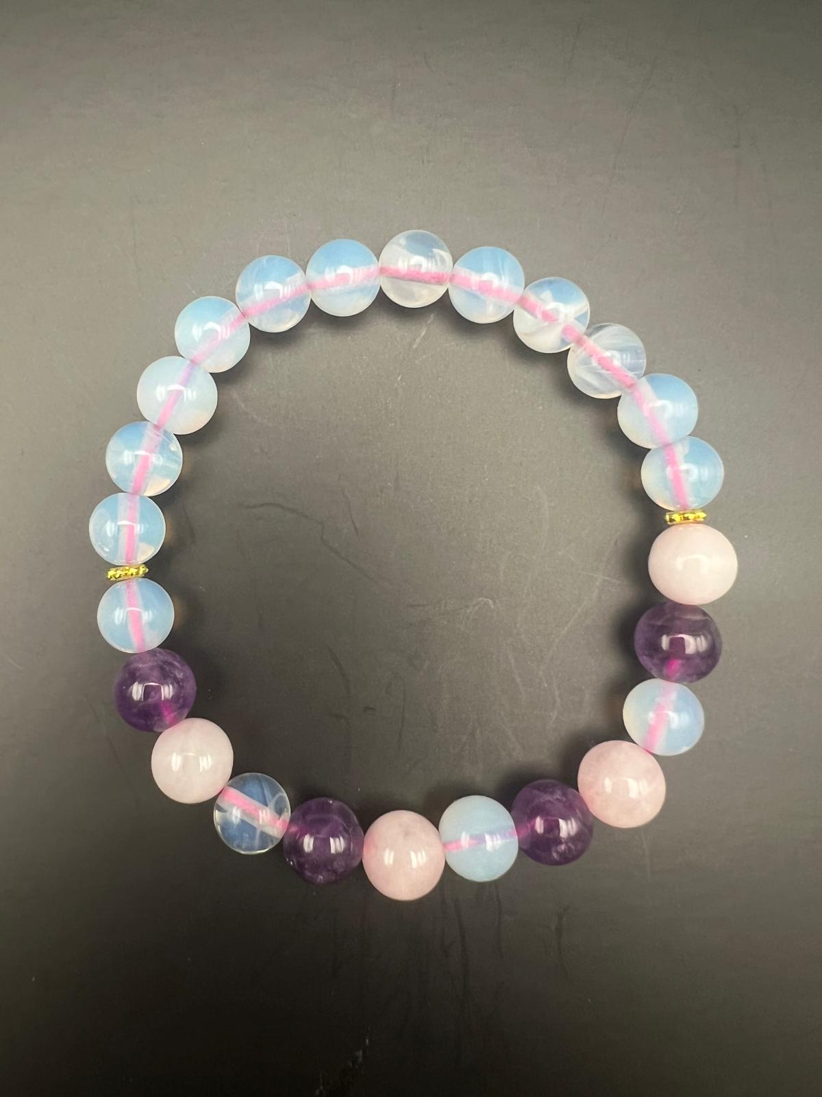Opalite - Rose Quartz - Amethyst