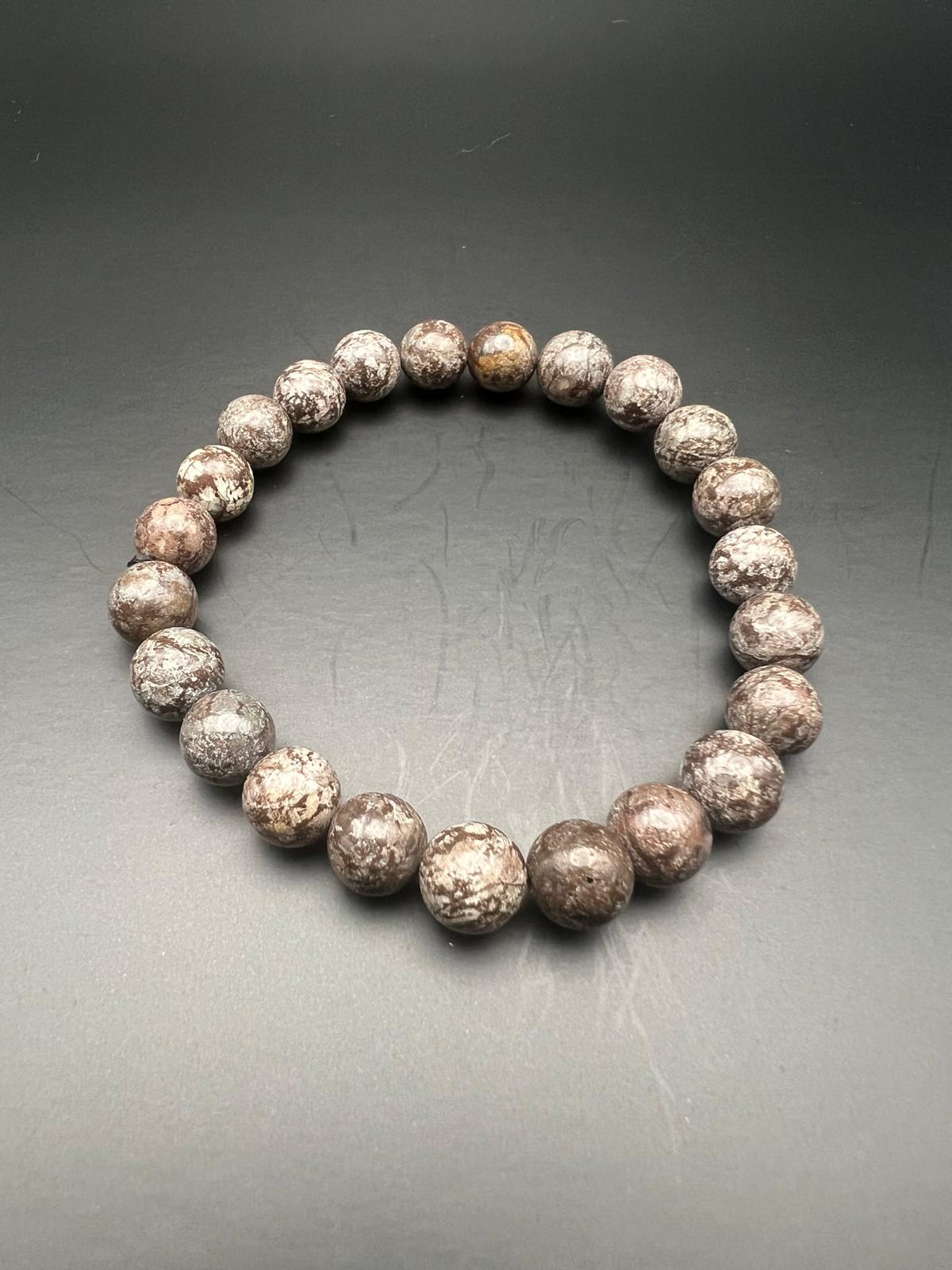 Red Snowflake Obsidian