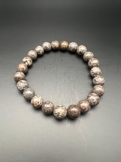 Red Snowflake Obsidian