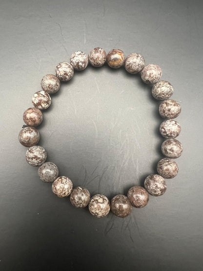 Red Snowflake Obsidian