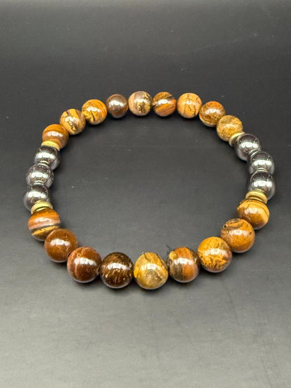 Tiger Eye / Hematite